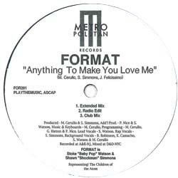 画像2: FORMAT / ANYTHING TO MAKE YOU LOVE ME (3VER) [■廃盤■激レア！幻すぎる1枚！超希少音源！]