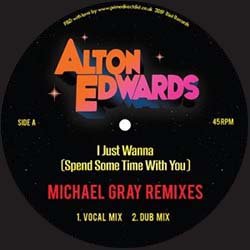 画像2: ALTON EDWARDS / I JUST WANNA (2019年MIX/4VER) [◎中古レア盤◎お宝！2019年MIX！超少量生産12"！オリジナル収録！]