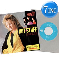 画像1: SHERRI SAVAGE / HOT STUFF (7インチ) [◎中古レア盤◎お宝！超人気アニソン7"！キャッツアイED！]