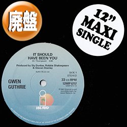 画像1: GWEN GUTHRIE / IT SHOULD HAVE BEEN YOU (12"MIX/全2曲) [◎中古レア盤◎お宝！少量生産！ガラージ古典！豪華2曲！]