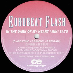 画像3: 片桐華子 & 佐藤みき / EUROBEAT FLASH (原盤/全2曲) [◎中古レア盤◎お宝！奇跡の新品！美女ジャケ原盤！日本語カバー！和製ユーロビート！]