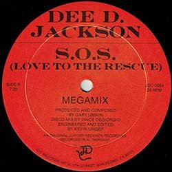 画像2: DEE D.JACKSON / S.O.S. (JDC原盤/メガMIX) [◎中古レア盤◎お宝！初回ジャケ付原盤！超人気メガMIX！哀愁ハイエナ名曲！]