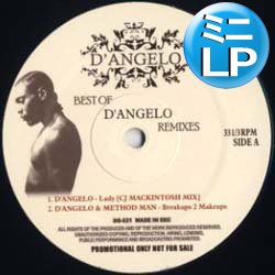 画像1: D'ANGELO / ベスト集 (ミニLP/全4曲) [■廃盤■追悼！超美品！次は無し！少量生産版！愛のためいきカバー！]
