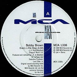 画像3: BOBBY BROWN / EVERY LITTLE STEP (7インチMIX) [◎中古レア盤◎お宝！英国版ジャケ！ラップ入り7"MIX！]