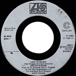 画像3: SISTER SLEDGE / THINKING OF YOU & LOST IN MUSIC (7インチ) [◎中古レア盤◎お宝！フランス原盤7"！豪華2曲！]