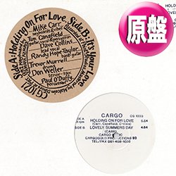 画像1: CARGO / HOLDING ON FOR LOVE (英原盤/12"MIX) [◎中古レア盤◎お宝！初回スタンプ原盤！お洒落モダンソウル傑作！インスト入り！]
