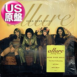 画像1: ALLURE / HEAD OVER HEELS (米原盤/REMIX) [◎中古レア盤◎お宝！シュリンク付美品！ジャケ付原盤！「THE BRIDGE」使い！]