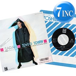 画像1: SARAH / トキオ・タウン (7インチMIX) [◎中古レア盤◎お宝！美品！日本版ジャケ7"！森恵「東京街」原曲！]
