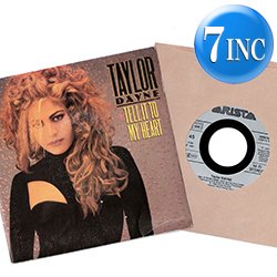 画像1: TAYLOR DAYNE / TELL IT TO MY HEART (7インチ) [◎中古レア盤◎お宝！フランス版ジャケ7"！インスト入り！]