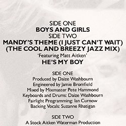 画像2: MANDY / キスまで待てない (伊原盤/全3曲) [◎中古レア盤◎激レア！珍しいイタリア原盤！「COOL & BREEZY JAZZ MIX」！]