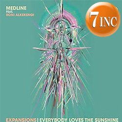 画像1: MEDLINE / EXPANSIONS & EVERYBODY LOVES THE SUNSHINE (7インチ) [■限定■お宝直行！少量生産7"！レアグル名曲カバー！]