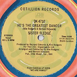 画像3: SISTER SLEDGE / WE ARE FAMILY & HE'S THE GREATEST DANCER (全2曲) [◎中古レア盤◎お宝！少量生産！豪華2曲！両面大ネタ！]