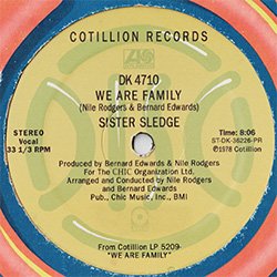 画像2: SISTER SLEDGE / WE ARE FAMILY & HE'S THE GREATEST DANCER (全2曲) [◎中古レア盤◎お宝！少量生産！豪華2曲！両面大ネタ！]