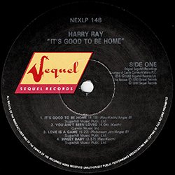 画像3: HARRY RAY / LOVE IS A GAME (LP/全8曲) [◎中古レア盤◎お宝！少量生産SEQUEL版！80's甘茶ソウル名盤！]