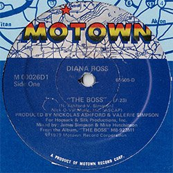 画像2: DIANA ROSS / THE BOSS (米原盤/12"MIX) [◎中古レア盤◎お宝！コレが本物のUS原盤！不滅のガラージ古典！ロングMIX！]