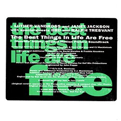 画像2: JANET & LUTHER.V / THE BEST THINGS IN LIFE ARE FREE (2枚組USプロモ/8VER) [◎中古レア盤◎激レア！美品盤！幻の2枚組プロモ！ 非売品ジャケ + ステッカー付！]