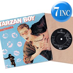 画像1: BALTIMORA / TARZAN BOY - サマーMIX (7インチMIX) [◎中古レア盤◎お宝！英国版ジャケ！サマー7"MIX！大ヒット！]