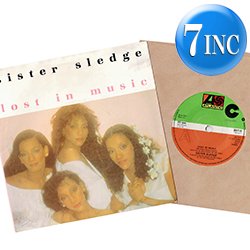 画像1: SISTER SLEDGE / LOST IN MUSIC & SMILE (7インチMIX) [◎中古レア盤◎お宝！英国版7"MIX！豪華2曲！]