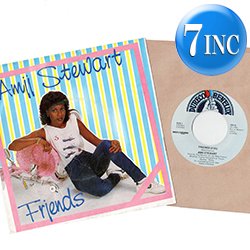 画像1: AMII STEWART / FRIENDS (7インチMIX) [◎中古レア盤◎お宝！オランダ版ジャケ7"MIX！美メロ80's！]