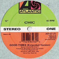 画像2: CHIC / GOOD TIMES + 1曲 (英原盤/88年MIX) [◎中古レア◎お宝！本物の原盤！フロア圧巻の88年MIXがコレ！]