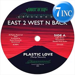 画像1: GREENWOOD / PLASTIC LOVE & YOUR EYES (7インチ) [■限定■お宝直行！待望の最新7"！竹内まりや&山下達郎カバー！]
