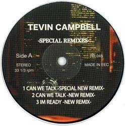 画像2: TEVIN CAMPBELL / マル秘MIX集 (マル秘MIX/全4曲) [◎中古レア盤◎激レア！少量生産！幻のマル秘MIX！]