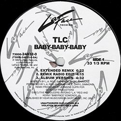画像2: TLC / BABY BABY BABY (特別編/5VER) [◎中古レア盤◎激レア！美品！少量生産12"！完璧内容！ピンクジャケMIX + アルバムVER！]