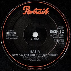 画像2: BASIA / NEW DAY FOR YOU (英原盤/12"MIX) [◎中古レア盤◎お宝！本物の原盤！哀愁ロングMIX！CM曲！]