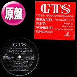画像1: GTS / BRAND NEW WORLD (原盤/REMIX) [◎中古レア盤◎お宝！リミックス版！高須クリニックCMソング！]