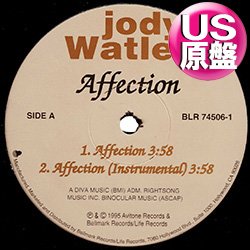 画像1: JODY WATLEY / AFFECTION (米原盤/2VER) [◎中古レア盤◎お宝！少量生産マイナー12"！隠れR&B傑作！]