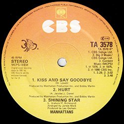 画像4: MANHATTANS / CRAZY + 4曲 (英原盤/全5曲) [◎中古レア盤◎お宝！本物の原盤！豪華内容！]