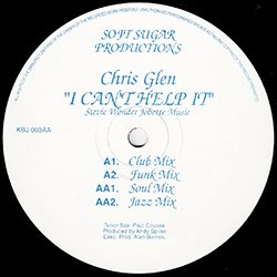 画像2: CHRIS GLEN / I CAN'T HELP IT (英原盤/REMIX) [◎中古レア盤◎激レア！希少音源！本物の原盤！マイケル極上カバー！]