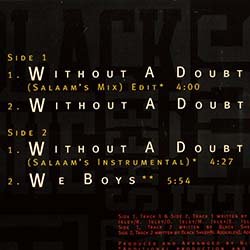 画像2: BLACK SHEEP / WITHOUT A DOUBT (米原盤/REMIX) [◎中古レア盤◎お宝！美品盤！本物のUS原盤 ！メロウミドル名曲！]