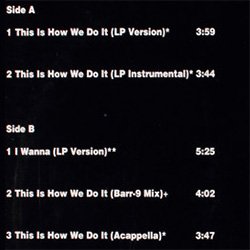 画像2: MONTELL JORDAN / THIS IS HOW WE DO IT (米原盤/4VER) [◎中古レア盤◎お宝！本物のUS原盤！「CHILDREN STORY」使い！]