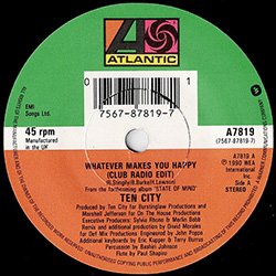 画像3: TEN CITY / WHATEVER MAKES YOU HAPPY (7インチMIX) [◎中古レア盤◎お宝！英国版ジャケ7"MIX！モラレス！]