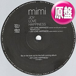 画像1: MIMI (宮本典子) / JOY LOVE HAPPINESS (原盤/GTS REMIX) [◎中古レア盤◎お宝！大推薦ジャパニーズHOUSE！] 