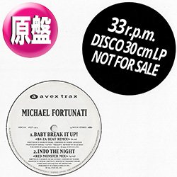 画像1: MICHAEL FORTUNATI / INTO THE NIGHT + 3曲 (原盤/レッドモンスターMIX) [◎中古レア盤◎激レア！希少音源！ジャパンREMIX！]