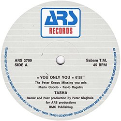 画像2: TASHA / YOU ONLY YOU (ベルギー原盤/REMIX) [◎中古レア盤◎激レア！美A級品！ベルギー版ジャケ！ REMIX + オリジナルMIX！]