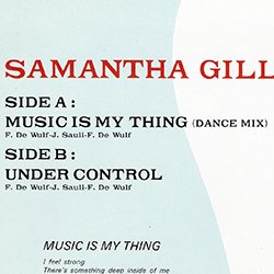 画像2: SAMANTHA GILLES / MUSICがすべて (原盤/12"MIX) [◎中古レア盤◎お宝！日本版ジャケ！哀愁マハラジャ！]