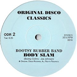 画像2: BOOTSY RUBBER BAND / BODY SLAM (12"MIX/全3曲) [◎中古レア盤◎お宝！少量生産！豪華3曲入り！FUNK大ネタ！]