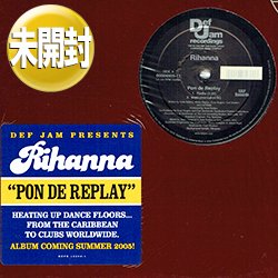 画像1: RIHANNA / PON DE REPLAY (米原盤/2VER) [◎中古レア盤◎激レア！奇跡の未開封！ステッカー付原盤！衝撃のデビュー曲！]