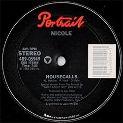 画像2: NICOLE / HOUSECALLS (米原盤/12"MIX) [◎中古レア盤◎お宝！本物のUS原盤！哀愁ガラージ傑作！TIMMY十八番！]