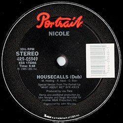 画像3: NICOLE / HOUSECALLS (米原盤/12"MIX) [◎中古レア盤◎お宝！本物のUS原盤！哀愁ガラージ傑作！TIMMY十八番！]