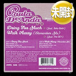 画像1: PAULA DEANDA / WALK AWAY (米原盤/全2曲) [◎中古レア盤◎お宝！なんと未開封新品！本物のUS原盤！人気美メロ！]