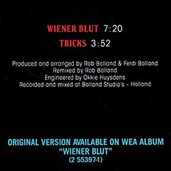画像2: FALCO / WIENER BLUT (独原盤/12"MIX) [◎中古レア盤◎激レア！ドイツ版ジャケ！新宿大ヒットHI-NRG！ロングMIX！]