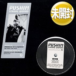 画像1: PUSHIM / STRONG WOMAN (原盤/REMIX) [◎中古レア盤◎激レア！奇跡の未開封！ジャパニーズR&B名曲！]