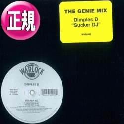 画像1: DIMPLES D / SUCKER DJ (GENIE MIX) [◎中古レア盤◎お宝！シュリンク付美A級品！「かわいい魔女ジニー」使い！PARTYミドル！]