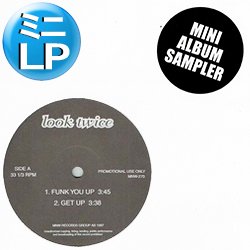画像1: LOOK TWICE / ミニアルバム (ミニLP/全4曲) [■廃盤■お宝！少量生産！日本企画のみ！究極の4曲！大ネタ使い連発！]