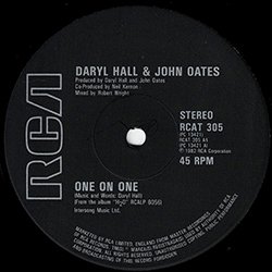 画像2: DARYL HALL & JOHN OATES / ONE ON ONE (英原盤/12"MIX) [◎中古レア盤◎激レア！英国版ジャケ原盤！ロングMIX！MURO！]