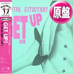 画像1: DIGITAL EMOTION / GET UP ! (原盤/REMIX) [◎中古レア盤◎激レア！帯付&日本版ジャケ！超ド派手！NEW REMIX版！]